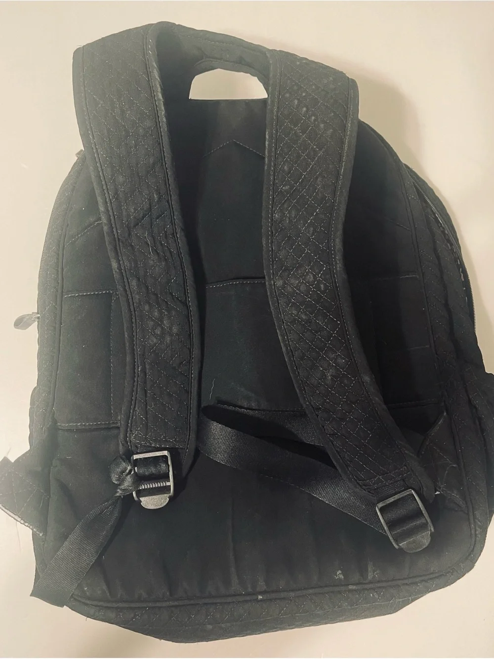 Vera Bradley Quilted Black Backpack